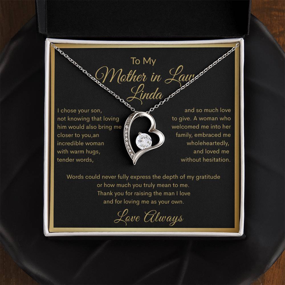 Love Knot Necklace (Yellow & White Gold Variants)