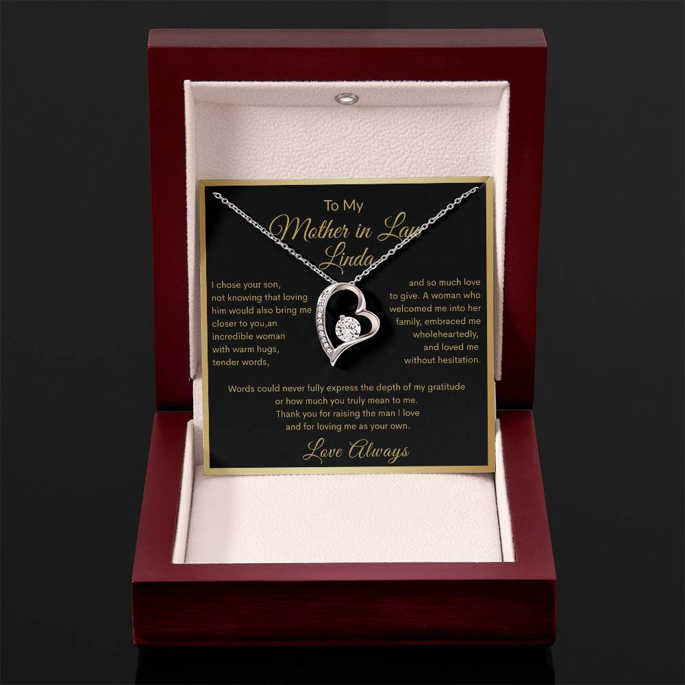 Love Knot Necklace (Yellow & White Gold Variants)