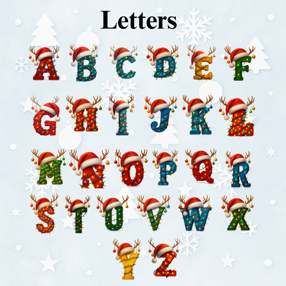Personalized Letter Name Ornament