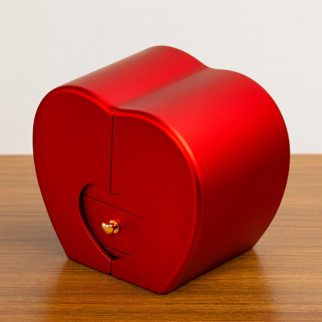 To My Daughter -Eternal Love Necklace With Rose Box Forever Love