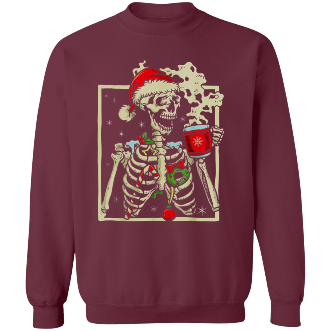 Dead Inside Skeleton Sweater