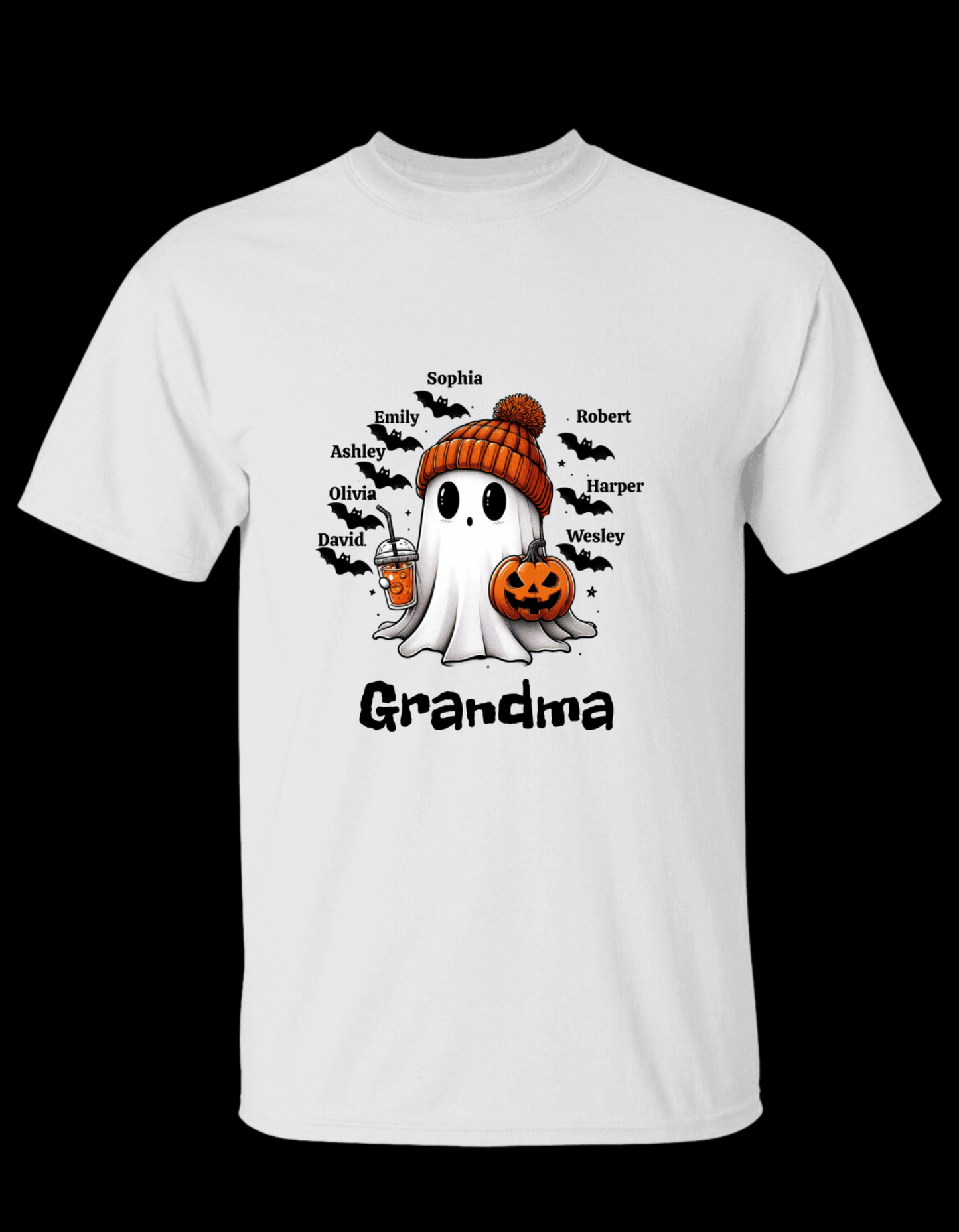 Personalized Ghost Halloween Shirt
