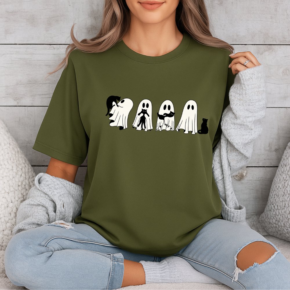Paws & Spirits Halloween Shirt