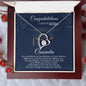 Personalized Class Of 2024 Forever Love Necklace