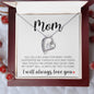 Mom You Held My Hand/ Forever Love Necklace