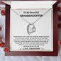 To My Beautiful Granddaughter Never Forget Love Grandma Forever Love