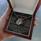 To My Daughter Love Dad Forever Love Necklace B/L