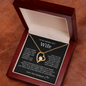 To My Smokin Hot Wife Forever Love Necklace