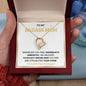 To My BadAss Mom Forever Love Necklace