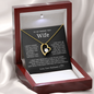 To My Smokin Hot Wife Forever Love Necklace