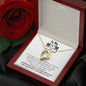 To My Mom I would Not Be - Forever love Necklace