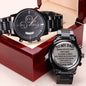 TO MY DAD WATCH/ ENGRAVING