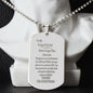MY STEPPED UP DAD/ DOG TAG
