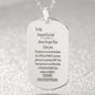 MY STEPPED UP DAD/ DOG TAG