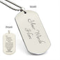 MY STEPPED UP DAD/ DOG TAG