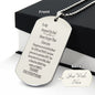 MY STEPPED UP DAD/ DOG TAG