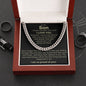 To My Son I Am Proud Cuban Link Chain