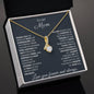 To My Mom Thank You Alluring Beauty Necklace