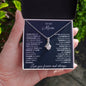 To My Mom Thank You Alluring Beauty Necklace