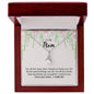 To My Mom For All The Times Alluring Beauty Necklace