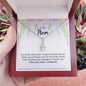 To My Mom For All The Times Alluring Beauty Necklace