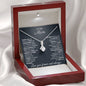 To My Mom Thank You Alluring Beauty Necklace