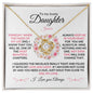 Love Knot personalized Daughter Necklace 2
