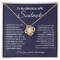 SOULMATE- DEEP BLUE - NECKLACE