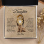 This old Lion Love Knot Necklace