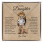 This old Lion Love Knot Necklace