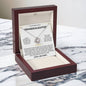 To My Granddaughter- love Grandpa- love knot necklace