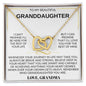 TO MY GRANDDAUGHTER- LOVE GRANDMA- BEAUTIFUL GIFT SET