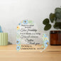 Unbiological Sister Acrylic Plaque