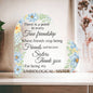 Unbiological Sister Acrylic Plaque
