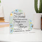 Unbiological Sister Acrylic Plaque
