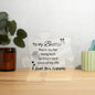 Best Friend Piece Of My Life Acrylic Puzzle Plaque