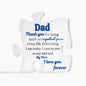 Dad puzzle Acrylic Plaque