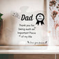 #1 Dad Acrylic Puzzle Plaque