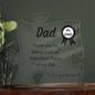 #1 Dad Acrylic Puzzle Plaque