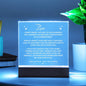 Eternal Love: Multicolor LED Acrylic Plaque