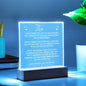 Eternal Love: Multicolor LED Acrylic Plaque