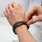TO MY SON-NEVER ALONE-BRAIDED BRACELET SET