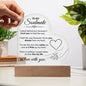 To My Soulmate Acrylic Plaque