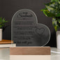 To My Soulmate Acrylic Plaque