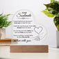 To My Soulmate Acrylic Plaque
