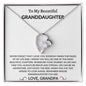 To My Beautiful Granddaughter Never Forget Love Grandpa Forever Love