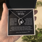 To My Smokin Hot Wife Forever Love Necklace