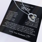 To My Smokin Hot Wife Forever Love Necklace