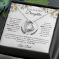To My Beautiful Daughter Love Dad (Flowers)