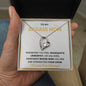 To My BadAss Mom Forever Love Necklace